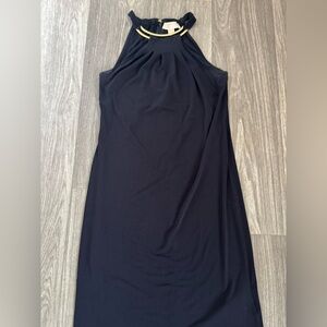 MICHAEL Michael Kors navy Dress with Gold Accents women’s xs